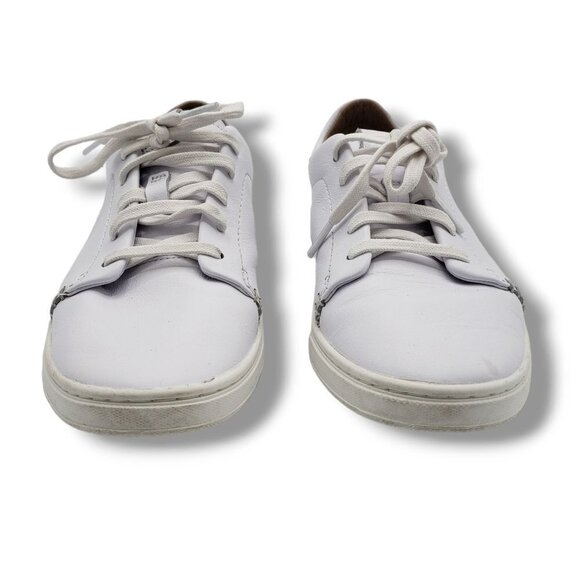 Olukai Pehuea Li 'Ili Sneaker Womens 6.5 White Leather Convertible - Picture 3 of 10